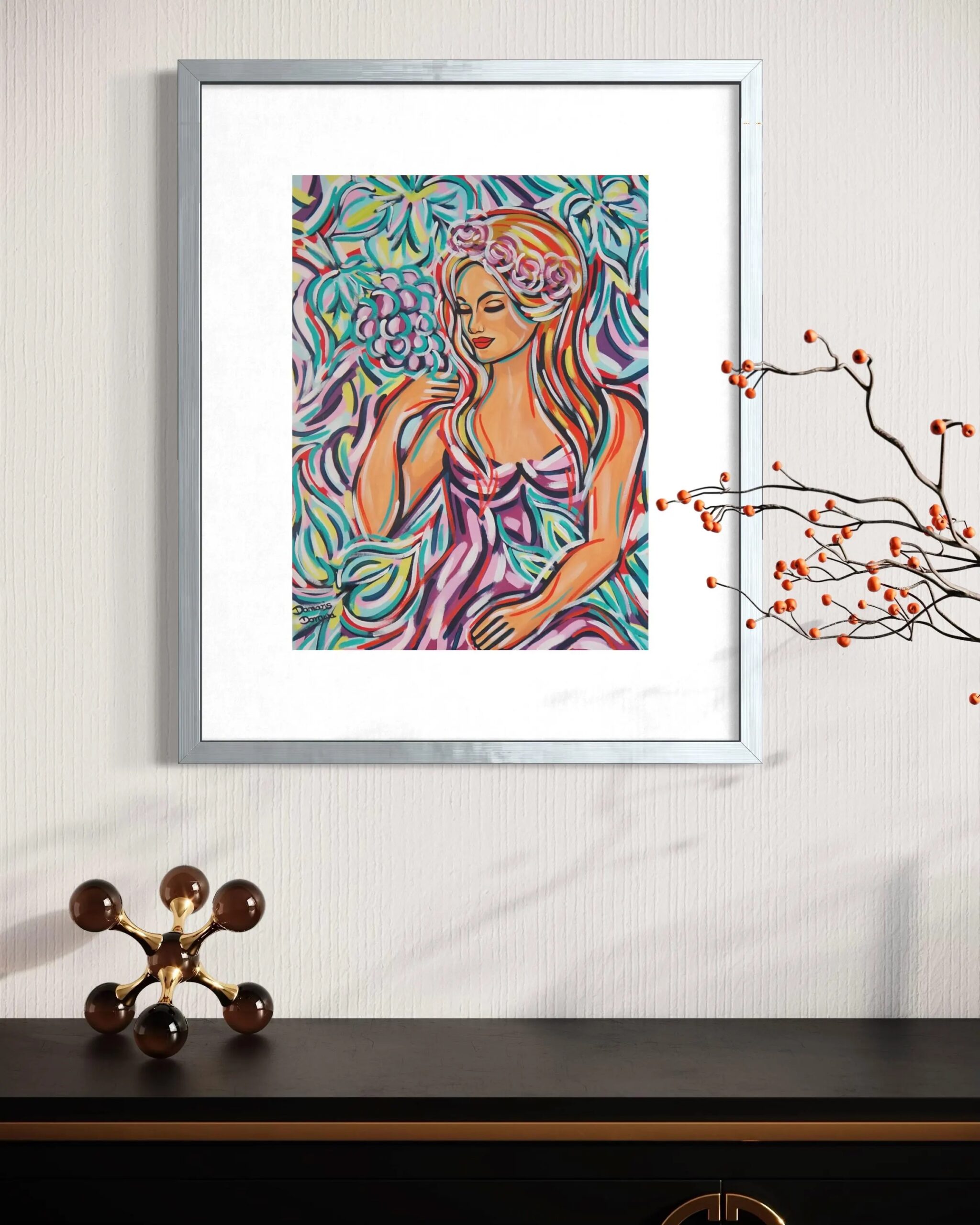 Summer Pleasures Art Print 30x40 Damris Dorawa.